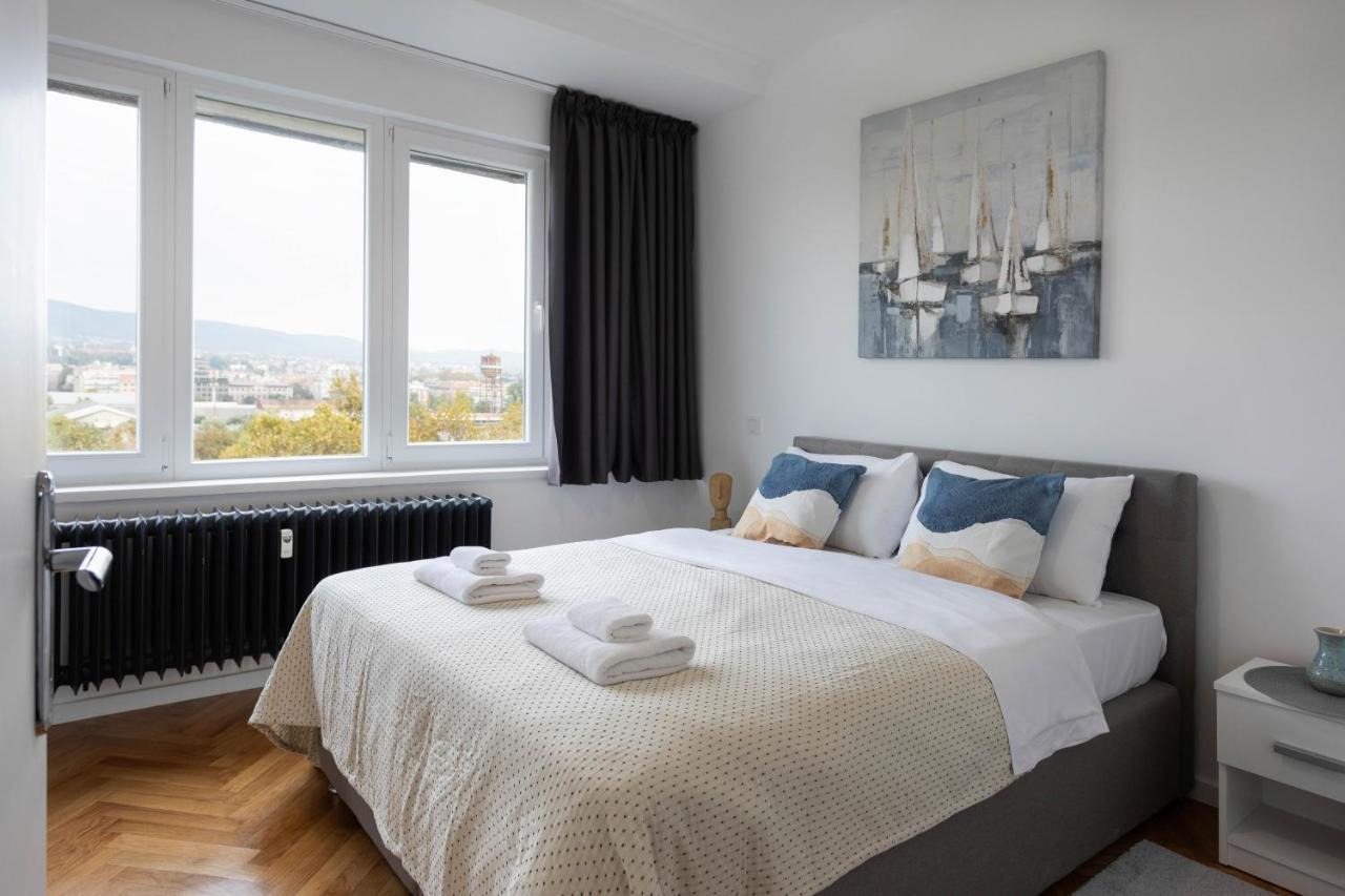 Spacious 2Bdr Apartment- Skyline View Zagreb Exteriör bild